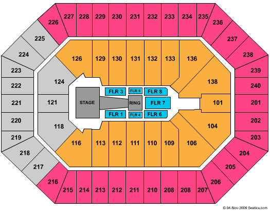 2015 wwe tickets las vegas wwe 2015 tickets at mandalay bay bloomington il coliseum seating chart